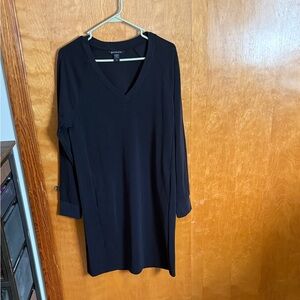 Athleta Black V-Neck Dress